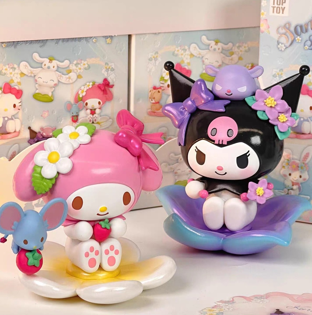Top Toy Sanrio Characters Spring Flower Series Blind Box | eBay