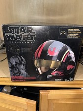 Star Wars Black Series Poe Dameron Electronic Helmet Hasbro New Open Box
