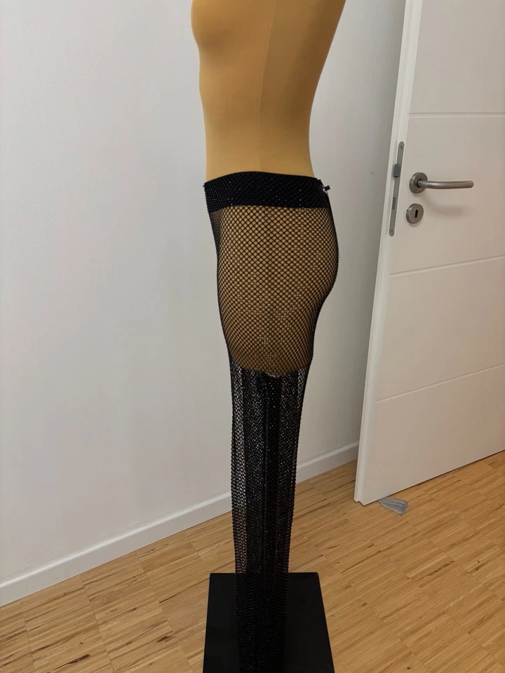 ZARA Netz-Hose mit Strass, neu mit Etikett - Bild 2 von 4