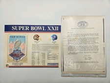 Willabee Ward The Official NFL Super Bowl Patch Collection/Super Bowl 22 Patch