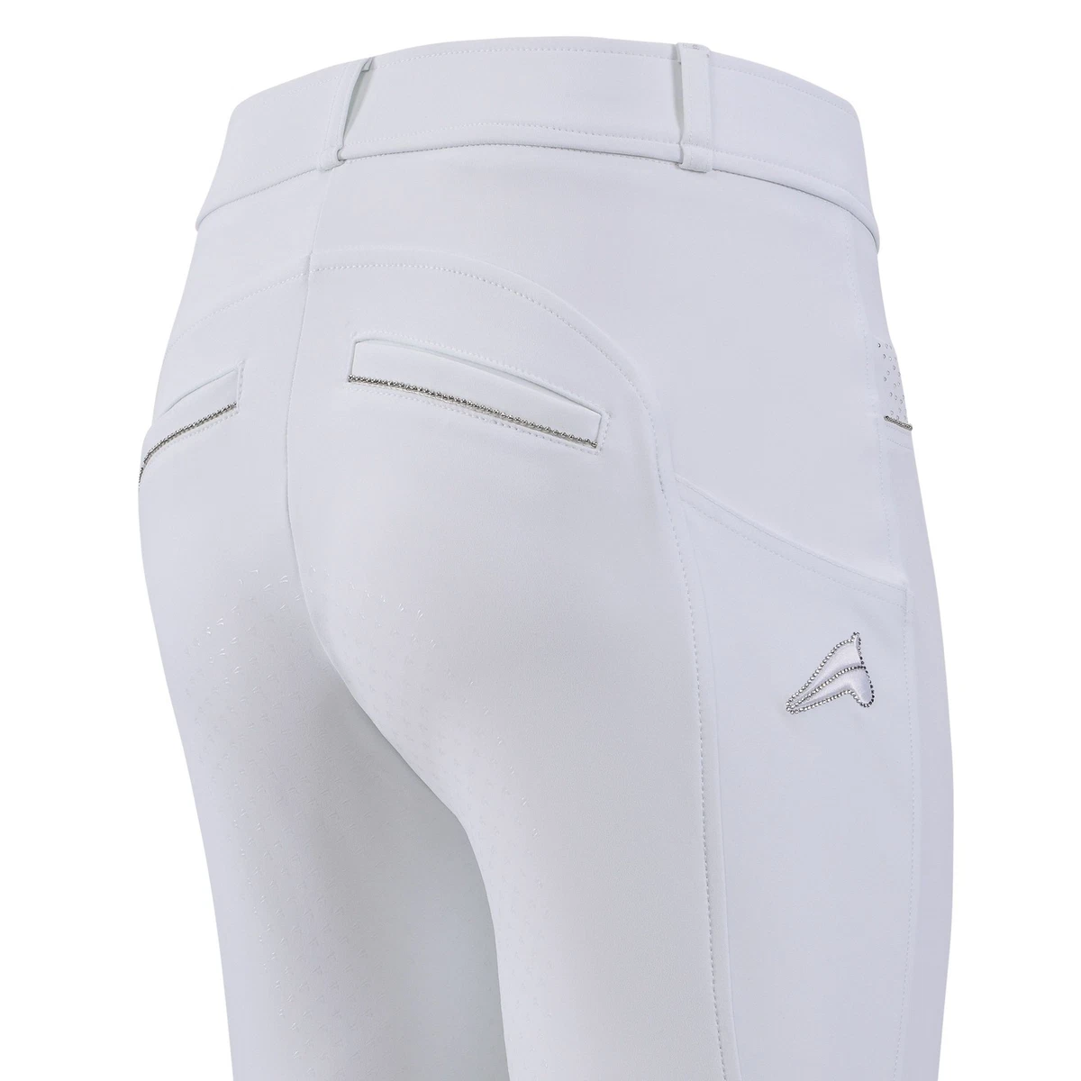 Euro-Star Damen Turnier Reitleggings ESMaxi FullGrip white