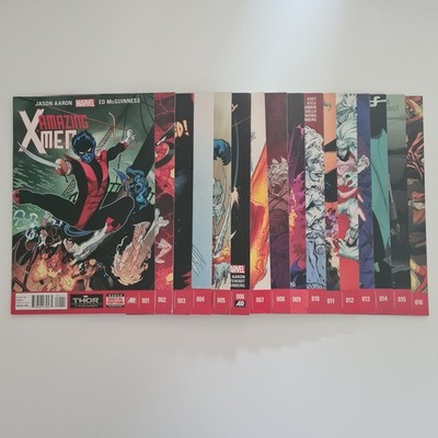 Amazing X-Men #001 To #016 Marvel Comics Jason Aaron Ed McGuinness