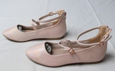 The Children's Place Girl's Shimmer Ballet Flats JL3 Pink Size US:2 UK:1