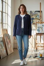 Geiger Collection Austria Women's Wool Knit JacketMedium