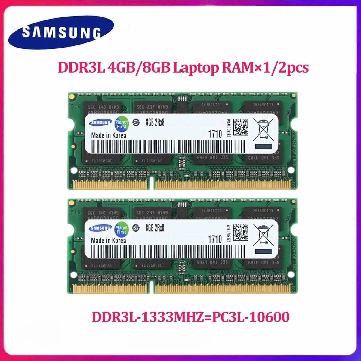 Samsung 4gb 2rx8 Pc3 for sale | eBay