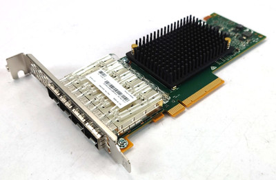 IBM 4 Port 16G Fibre Channel Adapter SFP+ PCIe x8 HBA Netzwerkkarte 00WY983 FP