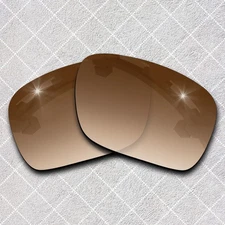 Brown Gradient Tint Polarized Replacement Lens for Oakley Meta HSTN OW8002-51mm