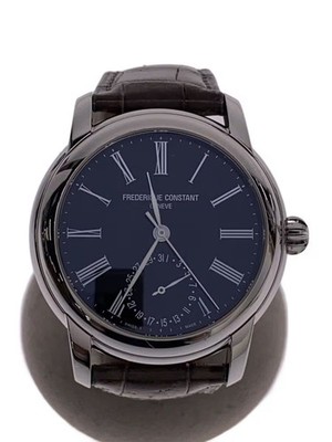 Frederique Constant fc-710x4h4 45mm Black Dial Automatic Wristwatch #2nW159