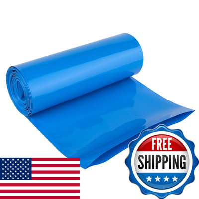Hszjsto Pvc Heat Shrink Wrap Tube Battery Wrap For 18650 21700 26650 Lithium
