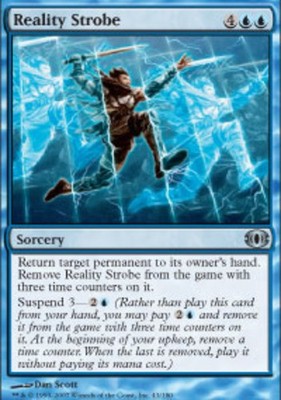 1x Reality Strobe Heavy Play MTG Magic - Kid Icarus -