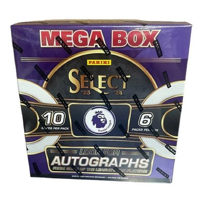 2023-24 Panini Select Premier League Soccer Mega Box Sealed