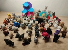 Bundle Of Over 60 Flocked Vintage 1990s Puppy In My Pocket Puppies Dogs