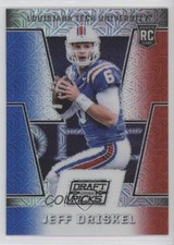 2016 Prizm Collegiate Draft Picks Red White & Blue Mojo 15/25 Jeff Driskel 0im