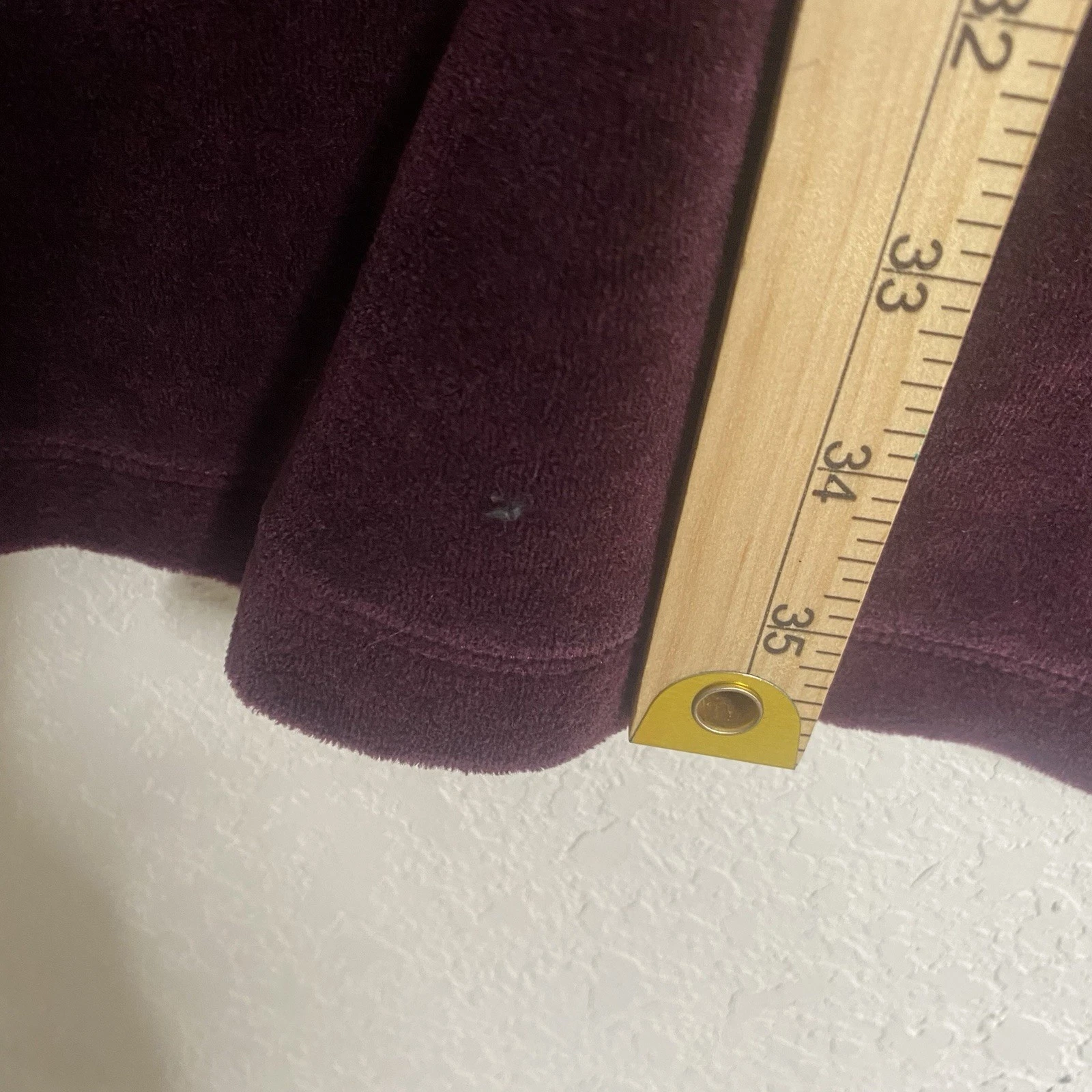 VETEMENTS Abito donna puro velluto Jill taglia XL Pima cotone peluche velluto tasche a cambio