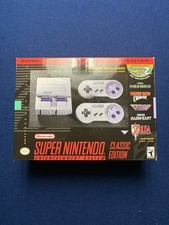 Authentic SNES Super Nintendo Classic Mini Super Entertainment System 21 Games
