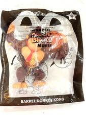 MCDONALD  S HAPPY MEAL TOY 2023 SUPER MARIO BROS MOVIE 6 BARREL DONKEY KONG NEW