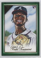 2019 Topps Gallery Green 74/99 Touki Toussaint #75 0nr3