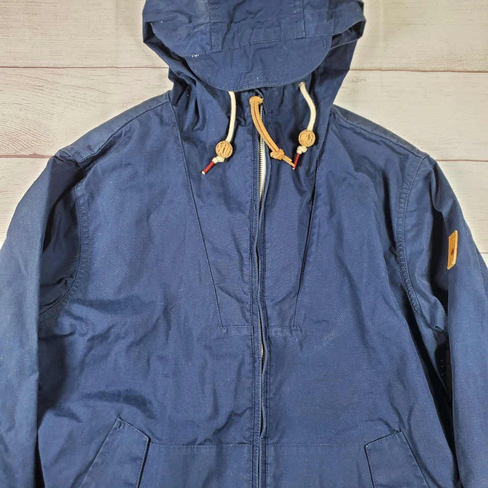 Chaqueta Parka Penfield Azul Cera Hudson 65/35 A Prueba de Viento Resistente al Agua Capucha Talla M Foto 2 de 4