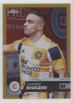 2023 Topps Chrome MLS Image Variation Gold Refractor 23/50 Xherdan Shaqiri 0e22