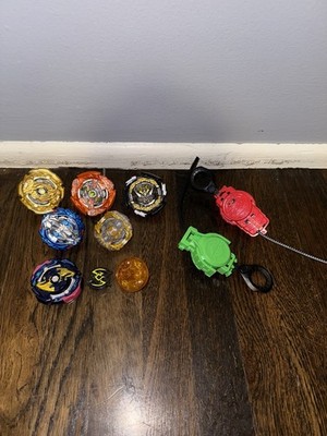 Hasbro Beyblade Burst Evolution Turbo - Lot Of 5 With Launchers + More - Lot #6