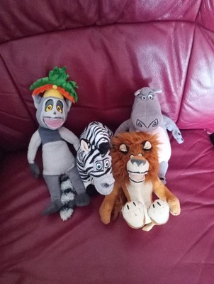 Madagaskar TY Plüschtier Kuscheltier Konvolut - Gloria King Julien Marty Alex
