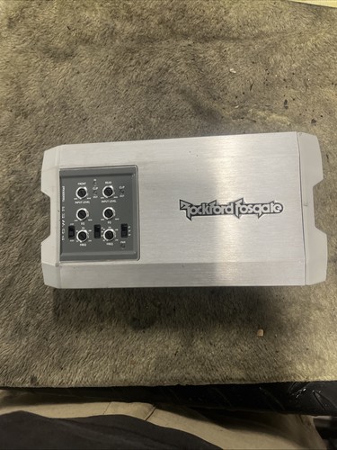 Rockford Fosgate TM400X4AD 400W 4 Channel Amplifier Working Marine Harley Indian