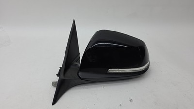 2012-2018 BMW F30 3-Series Left Side Door Rear View Mirror Assy Black 668 OEM
