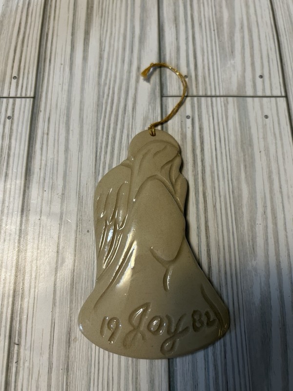 1982 Van Briggle Angel Ornament