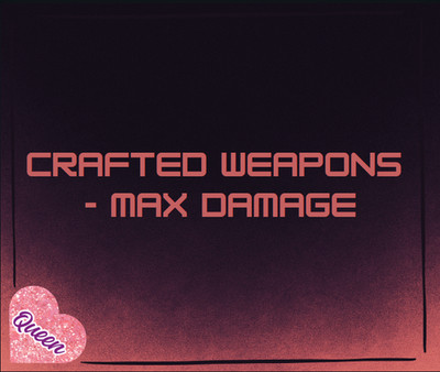 Ark Survival Ascended PvE   Crafted Weapons - Max Damage