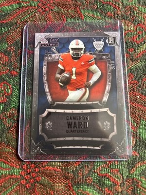 Cam Ward Weekend Warrior 2025 Wild Card Matte Silver 9/10 Miami Hurricanes