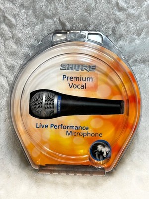 Shure RS230 Dynamic Vocal Performance Microphone Premium Vocal Live Performance