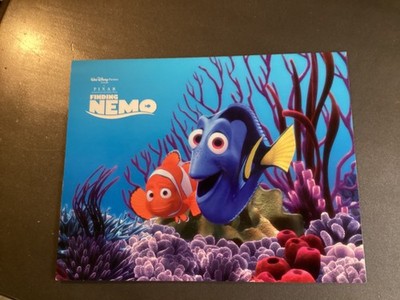 Disney Pixar Finding Nemo 2003 Portfolio 4 Lithograph Artwork Prints 11'' x 14'' 