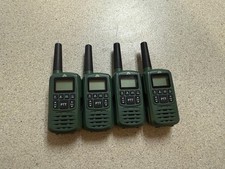 LOT OF 4 Ozark Trail Outdoor Walkie Talkie OZA19LT001 16 Mile Range -TESTED