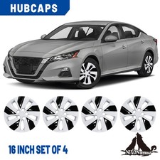 16 4 Pack Hubcaps Snap On Wheel Covers Replacement For 2019-2025 Nissan Altima 16 4 Pack Hubcaps Snap On Wheel Covers Replacement For 2019-2025 Nissan Altima