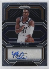 2020-21 Panini Prizm Penmanship Miye Oni #PE-MON Auto 15ej