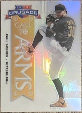 2025 PANINI CRUSADE BASEBALL CARD #18 PAUL SKENES CALL to ARMS INSERT PIRATES