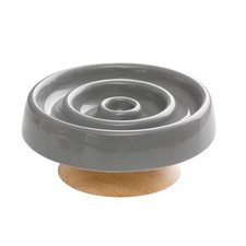 Ceramiczna miska do karmienia dla psów z powolnym karmieniem, miska do karmienia z pętlą4912