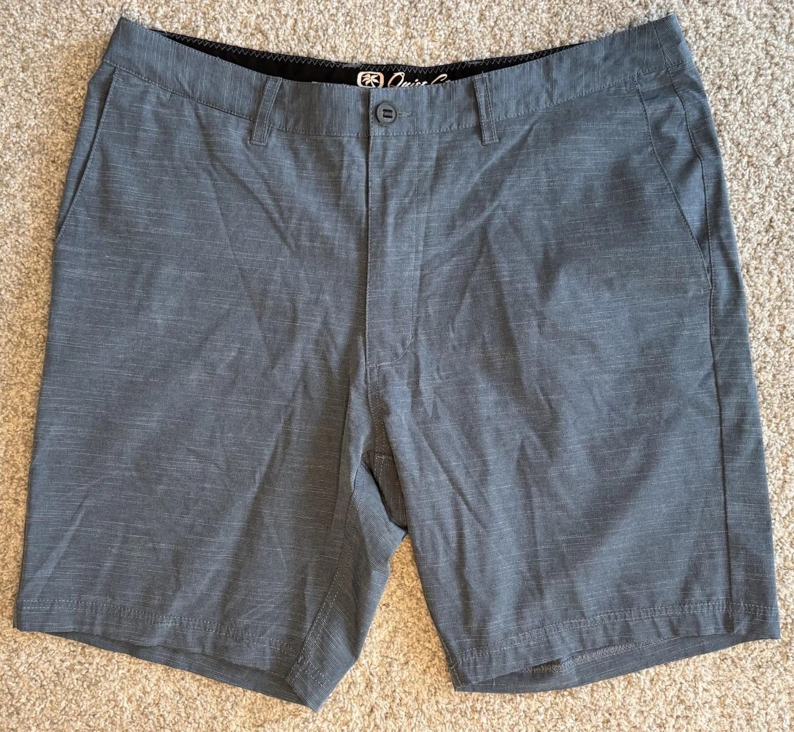 Quiet Storm Surf Shop Men’s 20” The Hybrid Land & Sea Chino Shorts | Blue | 36