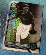 2022 Bowman Chrome - Prospects Kahlil Watson #BCP-211 Mojo Refractor (RC)