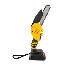 Mini Chainsaw Cordless Portable Electric Chain Saw 2×Battery 6" Small Handheld