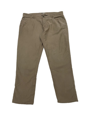 Peter Millar Coastline Classic Fit Chino Khaki Pants 38x29 Golf Casual Stretch