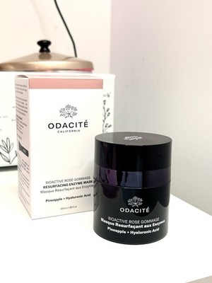 Odacité Bioactive Rose Gommage Resurfacing Enzyme Mask Pineapple 50ml 1.7oz