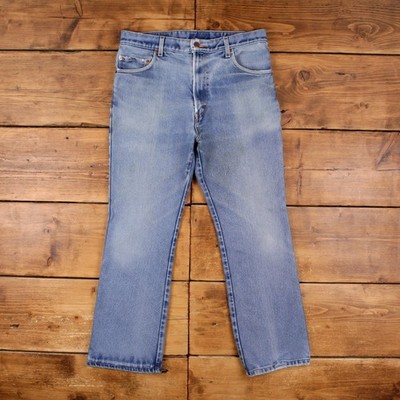 Levis 517 Bootcut Jeans 34x30 Blau Regular Boot Cut Stonewash Red Tab Denim