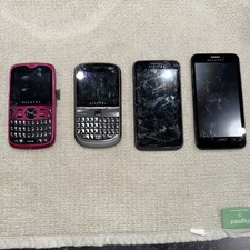Vintage Lot Of Alcatel Cell Phones- Untested For Parts Only
