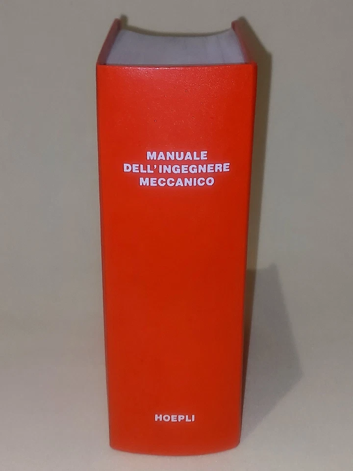 Manuale dell'ingegnere meccanico - Hoepli - 1994 in ottimo stato - Immagine 2 di 4