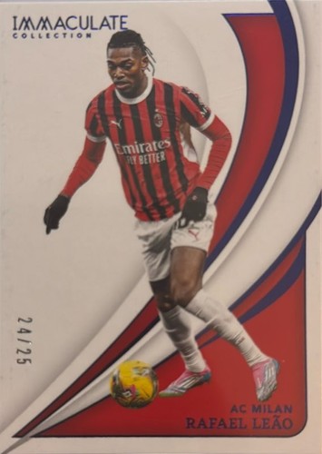 Rafael Leao #1 2022 Panini Immaculate Collection card