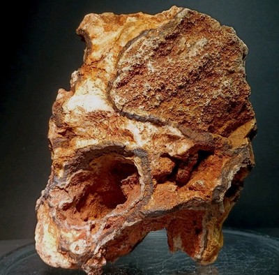Massive 5.6lb Drusy Lace Barite & Hematite Specimen - Peabody Mine MO