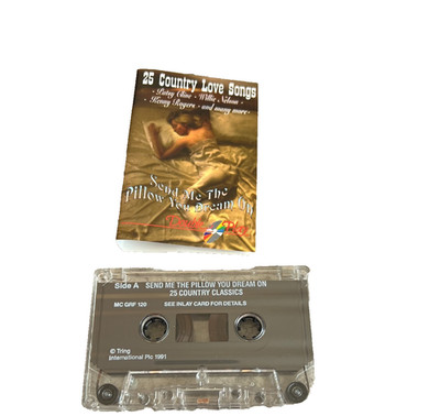 25 Country Love Songs  Cassette Tape