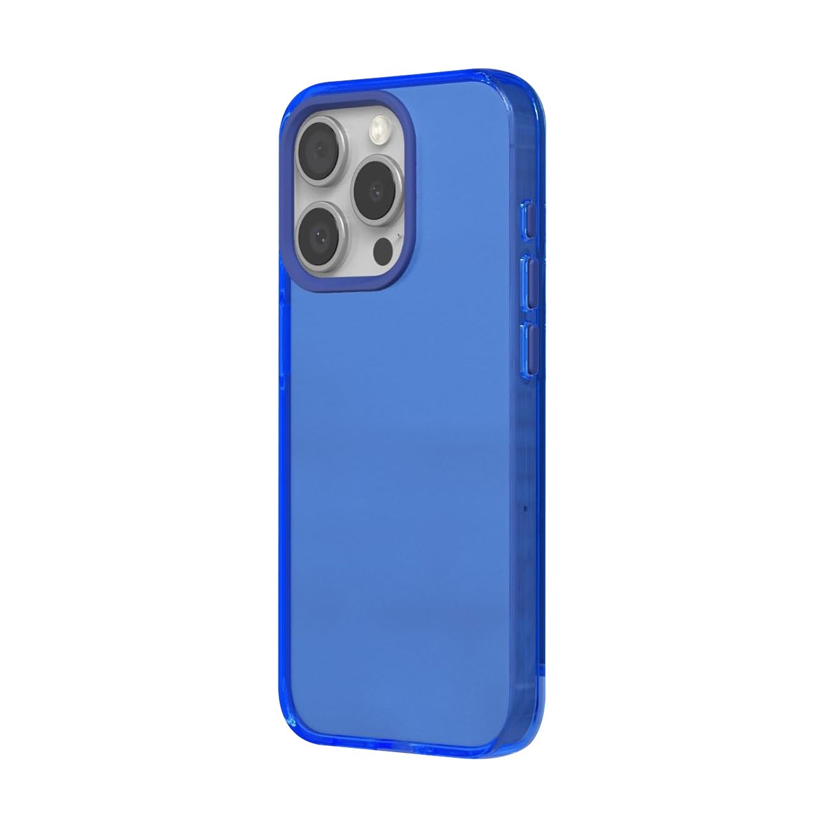 Coque Antichoc iPhone 15 Pro Rhinoshield JellyTint Bleue - 2