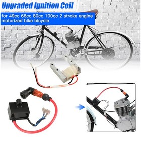 CDI Ignition Coil + Solenoid Kit for Motorized Bikes, for 2-Stroke 49 2761